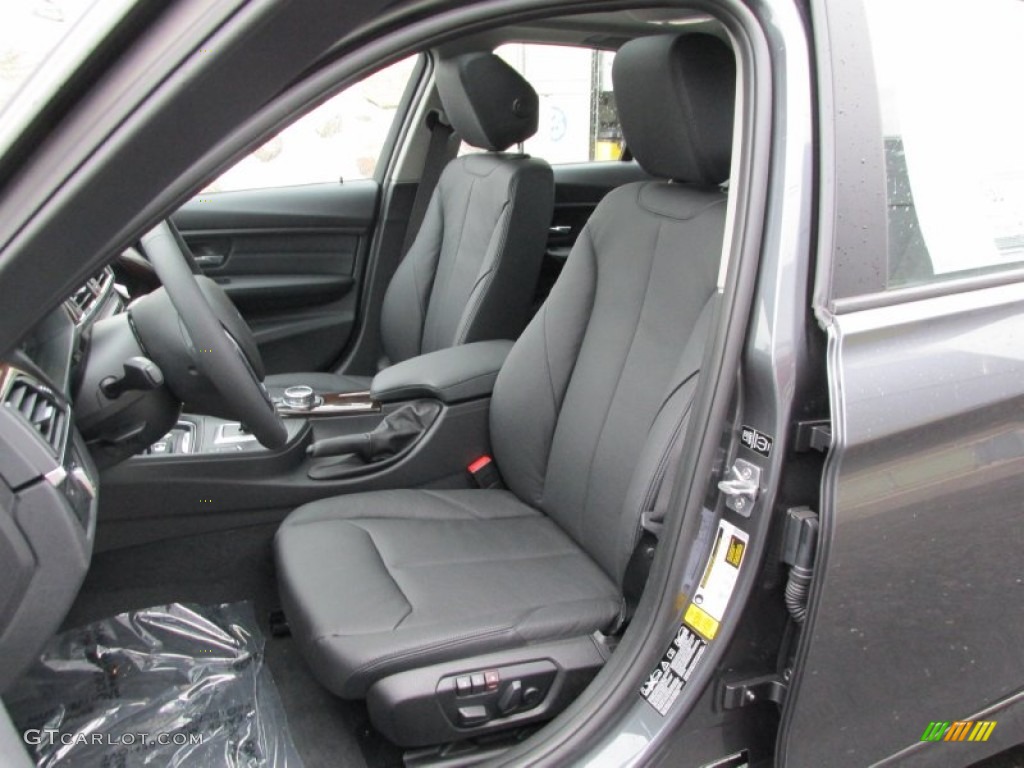 2014 3 Series 328d xDrive Sedan - Mineral Grey Metallic / Black photo #12