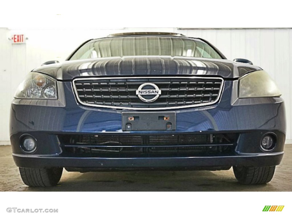 2005 Altima 2.5 S - Majestic Blue Metallic / Charcoal photo #3