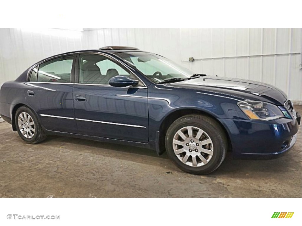 2005 Altima 2.5 S - Majestic Blue Metallic / Charcoal photo #4