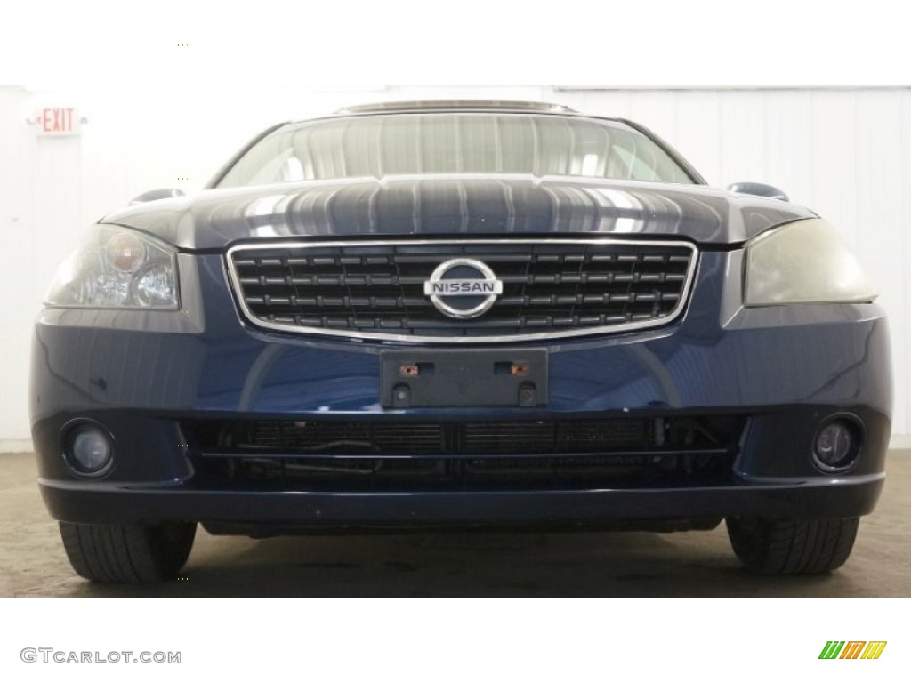 2005 Altima 2.5 S - Majestic Blue Metallic / Charcoal photo #12