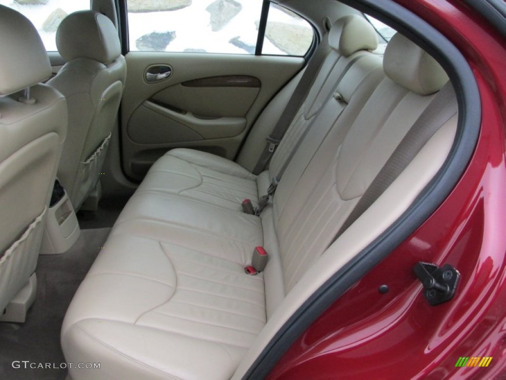 2000 Jaguar S-Type 4.0 Rear Seat Photo #95156677