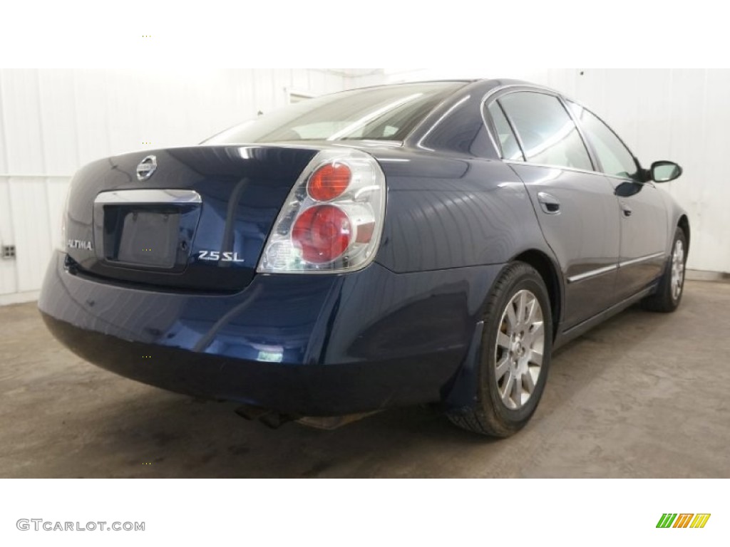 2005 Altima 2.5 S - Majestic Blue Metallic / Charcoal photo #16