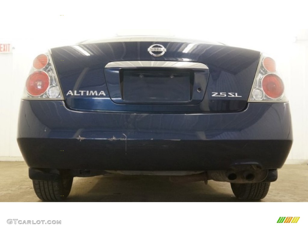 2005 Altima 2.5 S - Majestic Blue Metallic / Charcoal photo #17