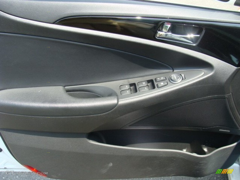 2012 Sonata Limited 2.0T - Shimmering White / Black photo #7