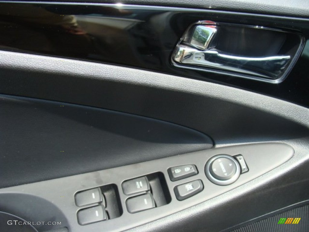 2012 Sonata Limited 2.0T - Shimmering White / Black photo #8