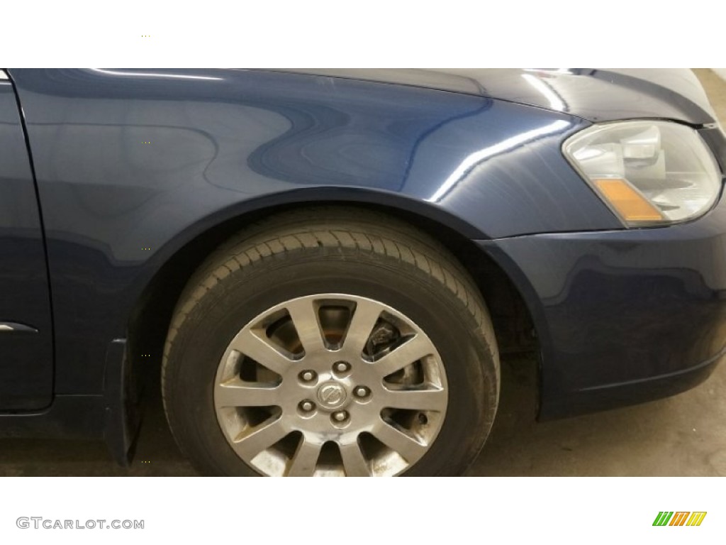 2005 Altima 2.5 S - Majestic Blue Metallic / Charcoal photo #48