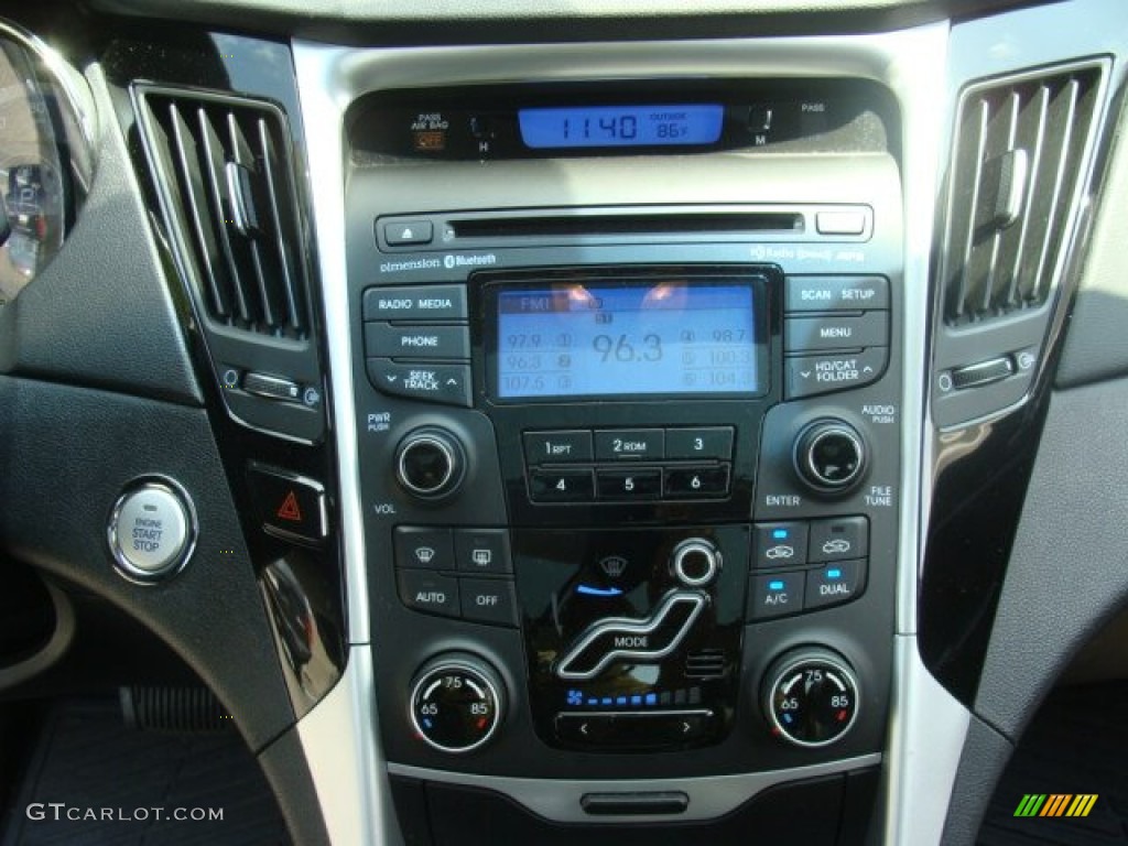 2012 Sonata Limited 2.0T - Shimmering White / Black photo #18