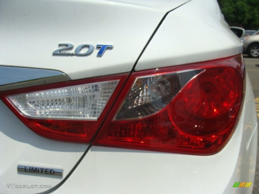 2012 Sonata Limited 2.0T - Shimmering White / Black photo #23