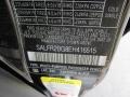  2014 LR2 HSE 4x4 Santorini Black Metallic Color Code 820