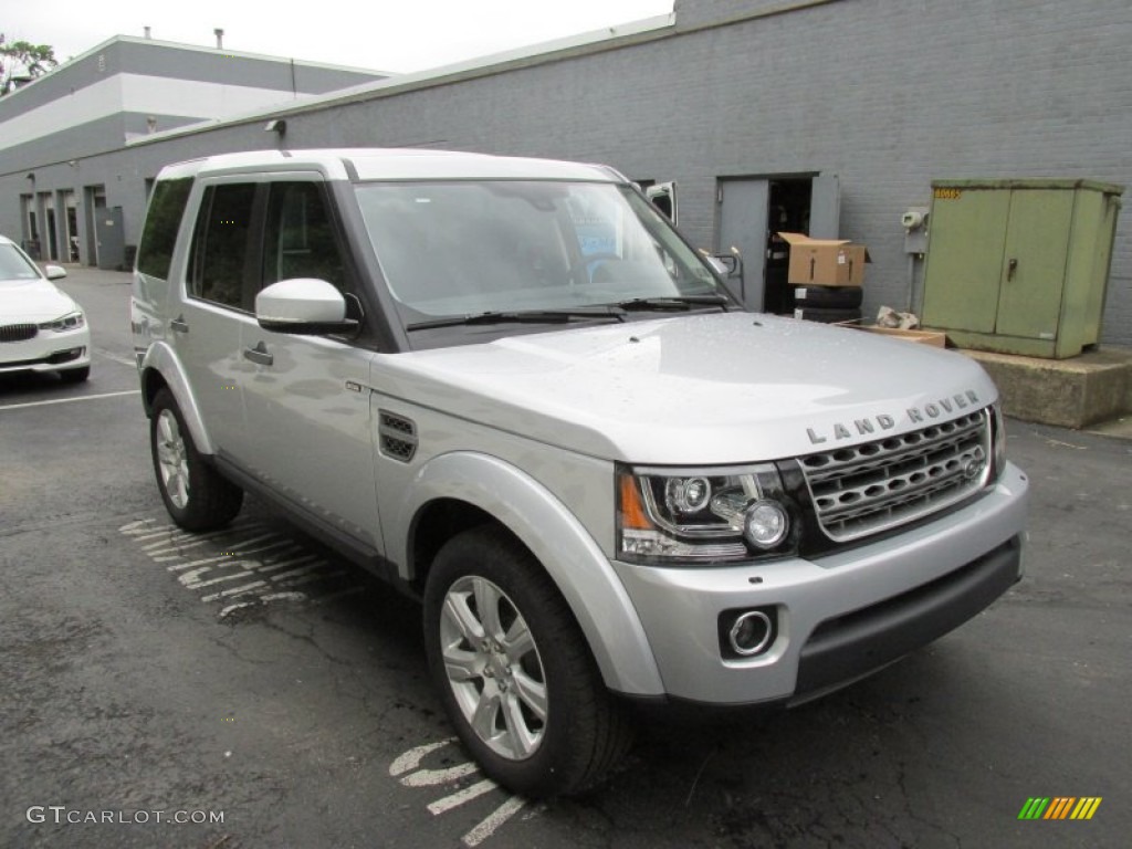 Indus Silver Metallic 2014 Land Rover LR4 HSE 4x4 Exterior Photo #95158064