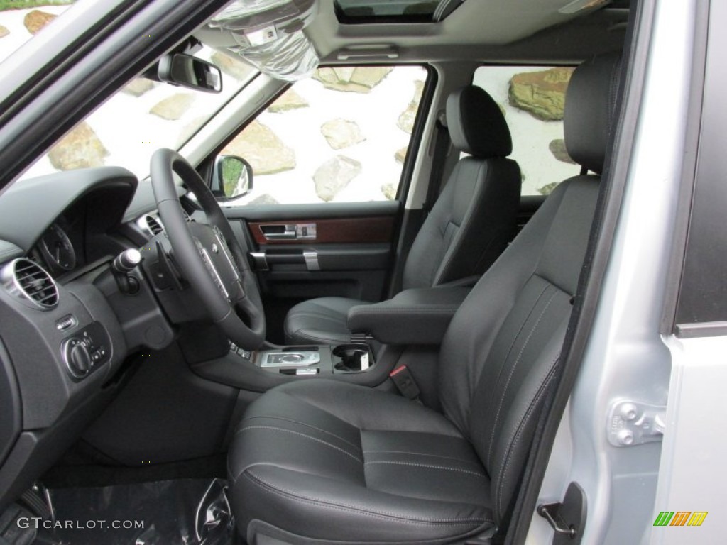 Ebony Interior 2014 Land Rover LR4 HSE 4x4 Photo #95158124