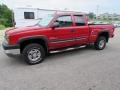 2003 Victory Red Chevrolet Silverado 2500HD LT Extended Cab 4x4  photo #8