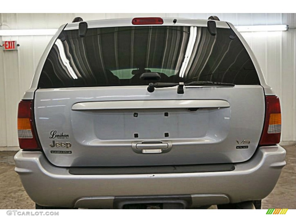 2003 Grand Cherokee Overland 4x4 - Bright Silver Metallic / Dark Slate Gray/Light Slate Gray photo #7