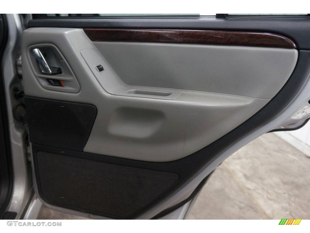 2003 Grand Cherokee Overland 4x4 - Bright Silver Metallic / Dark Slate Gray/Light Slate Gray photo #36