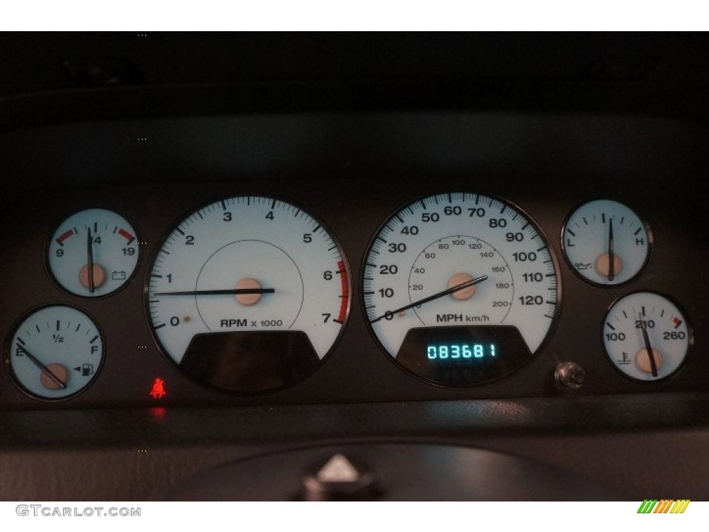 2003 Grand Cherokee Overland 4x4 - Bright Silver Metallic / Dark Slate Gray/Light Slate Gray photo #47