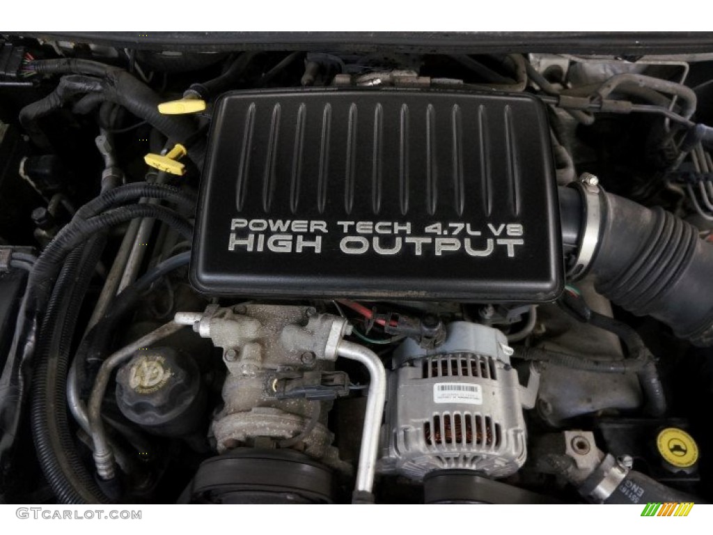 2003 Grand Cherokee Overland 4x4 - Bright Silver Metallic / Dark Slate Gray/Light Slate Gray photo #54