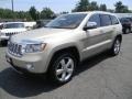 2012 White Gold Metallic Jeep Grand Cherokee Overland 4x4  photo #1