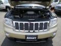 2012 White Gold Metallic Jeep Grand Cherokee Overland 4x4  photo #3