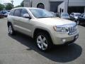 2012 White Gold Metallic Jeep Grand Cherokee Overland 4x4  photo #4