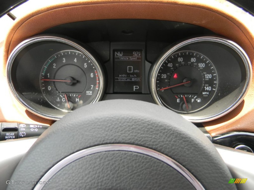 2012 Jeep Grand Cherokee Overland 4x4 Gauges Photos
