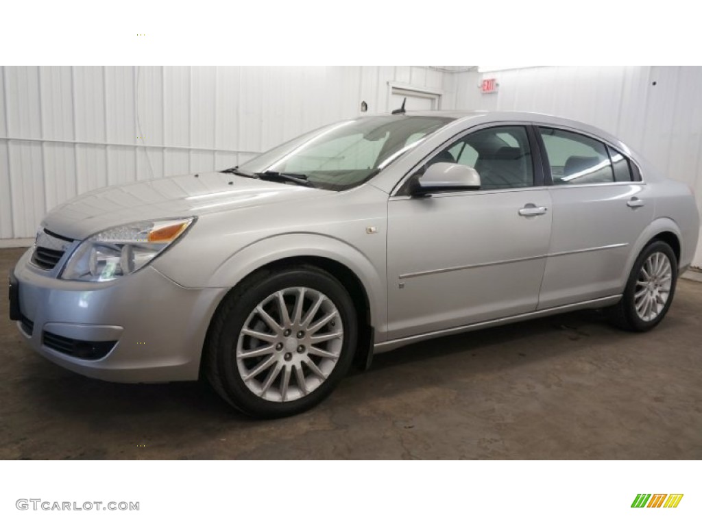 2007 Aura XR - Silver Pearl Metallic / Black photo #10