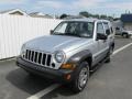 Bright Silver Metallic 2007 Jeep Liberty Sport 4x4 Exterior