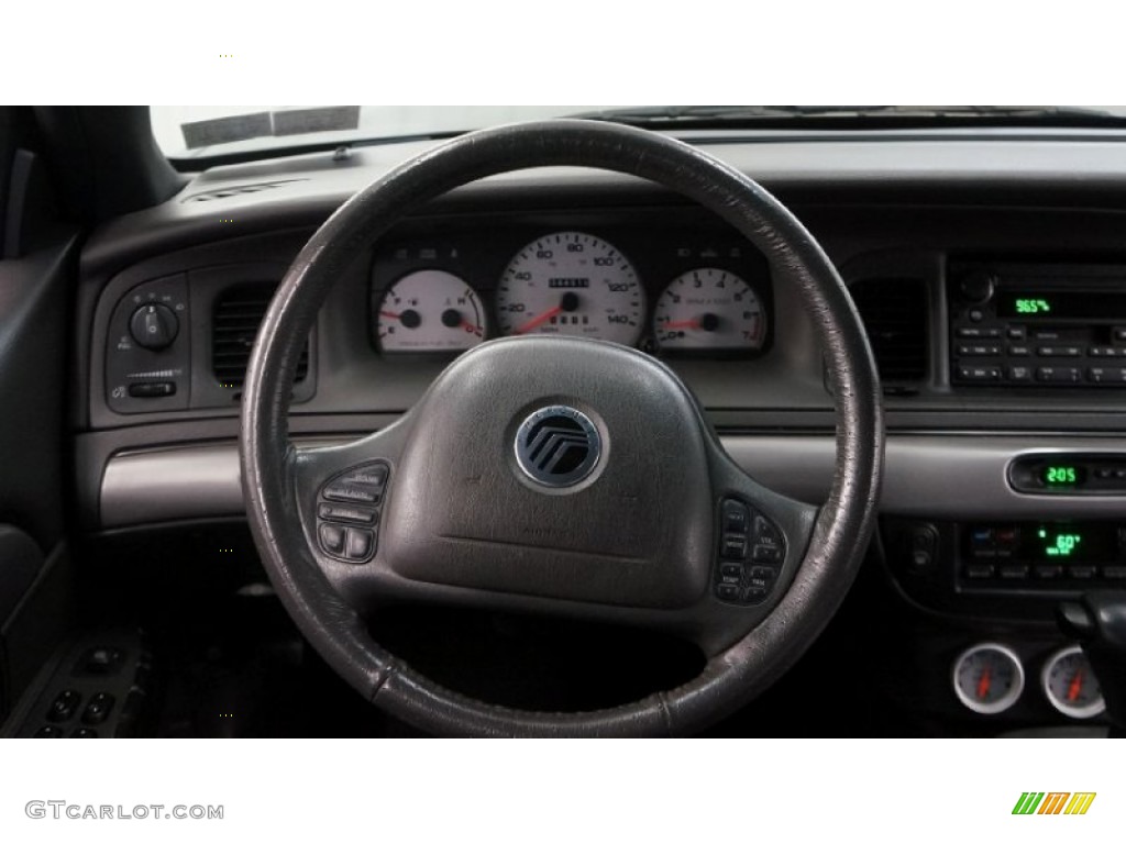 2003 Mercury Marauder Standard Marauder Model Dark Charcoal Steering Wheel Photo #95164193
