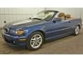 2004 Mystic Blue Metallic BMW 3 Series 325i Convertible  photo #2