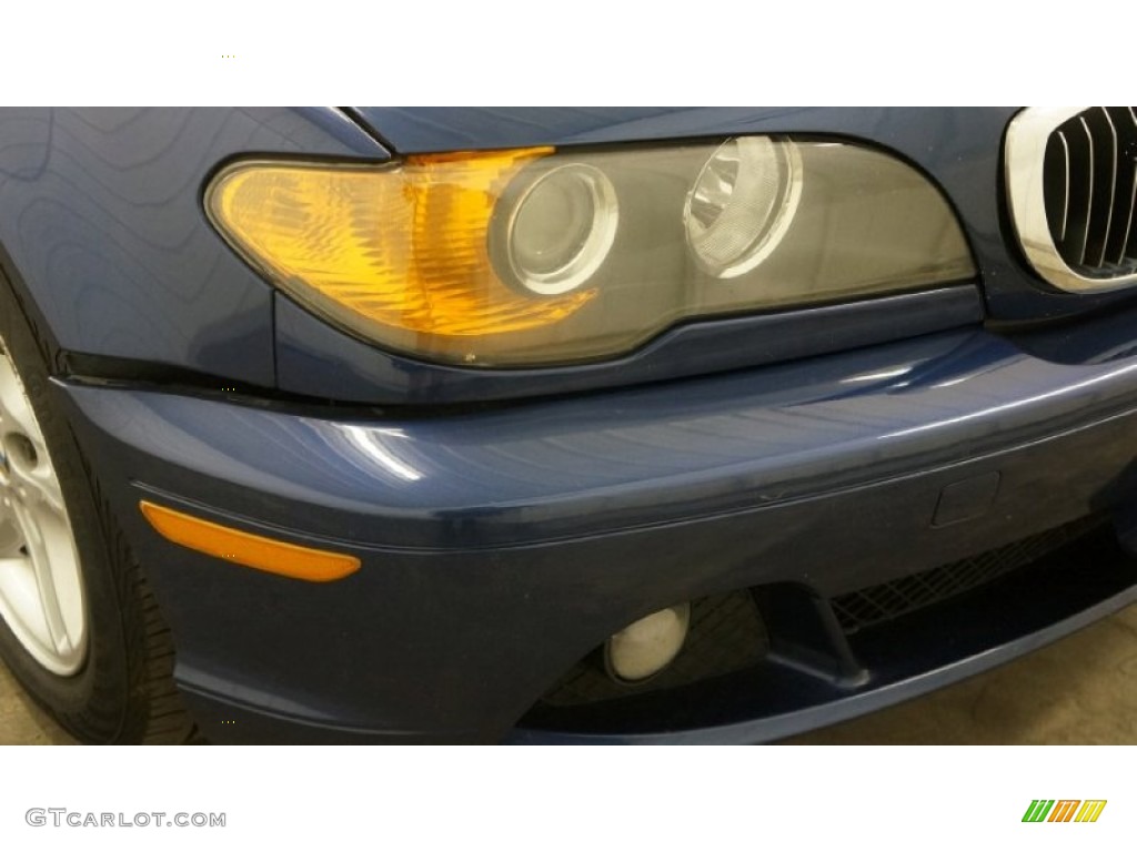 2004 3 Series 325i Convertible - Mystic Blue Metallic / Sand photo #45