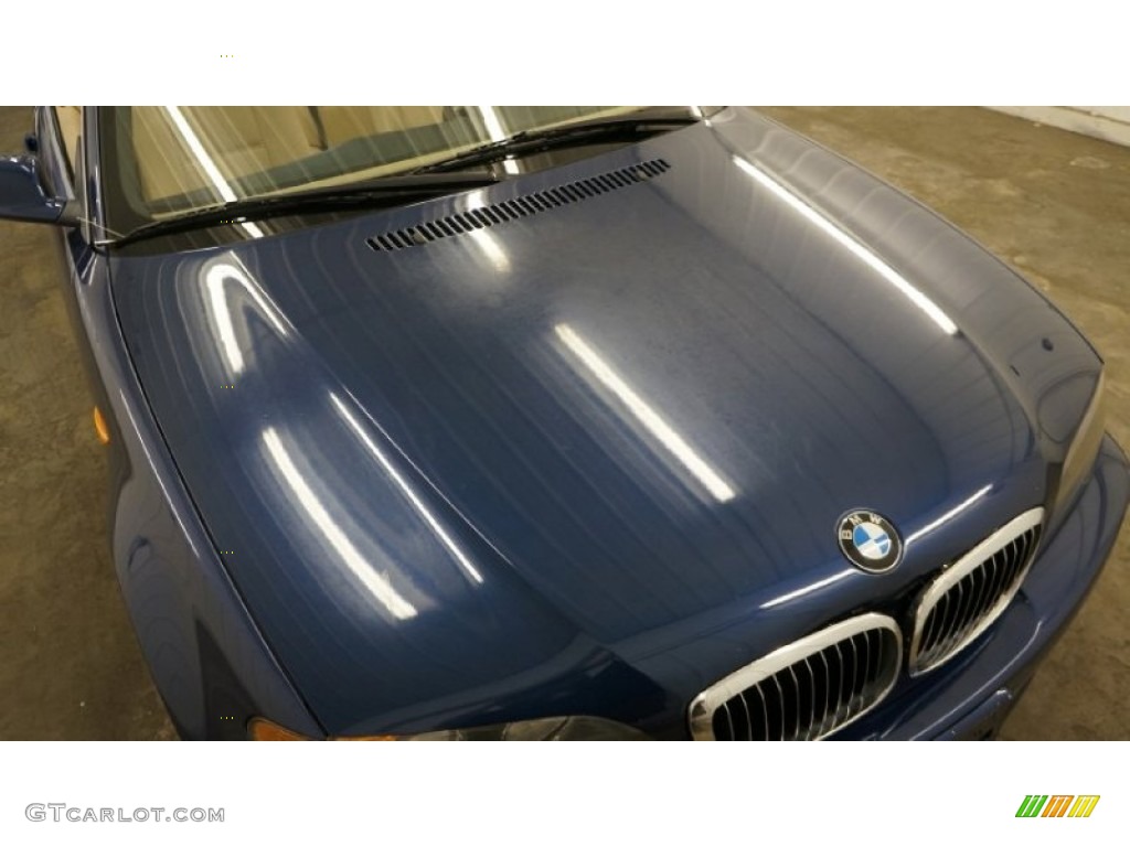 2004 3 Series 325i Convertible - Mystic Blue Metallic / Sand photo #47
