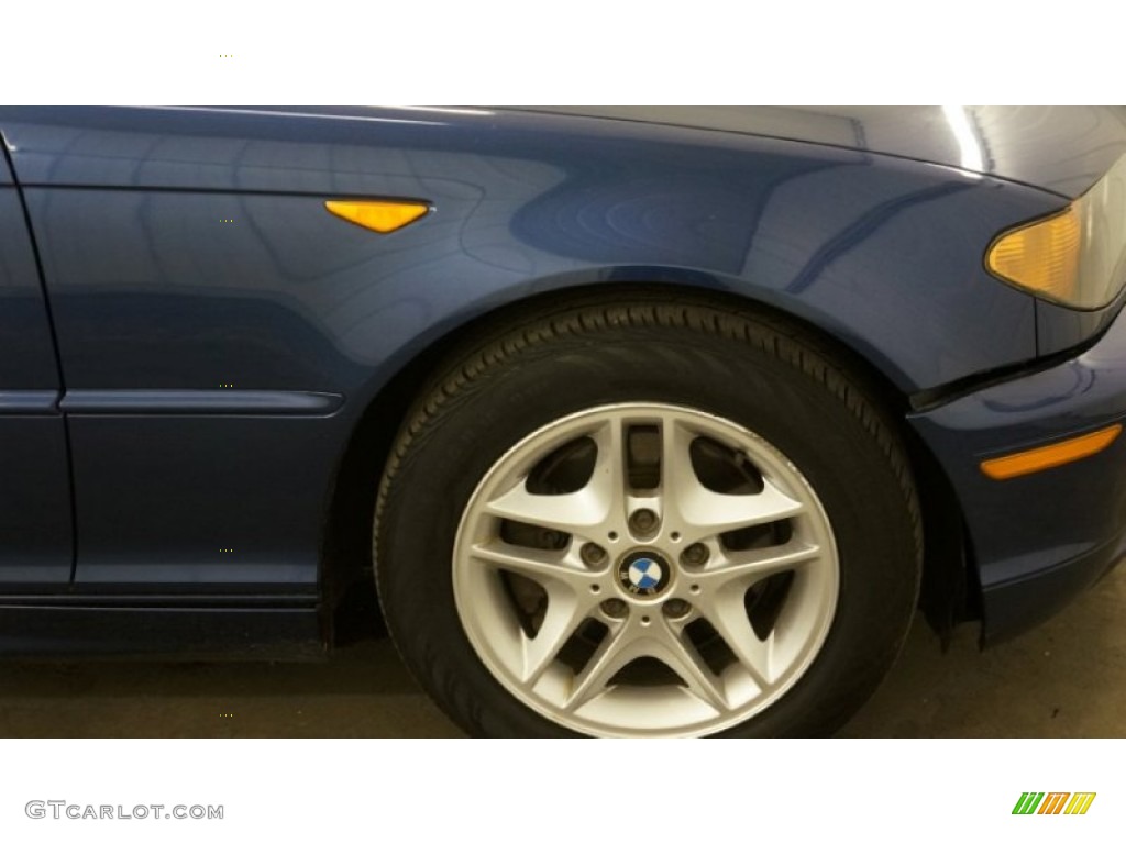 2004 3 Series 325i Convertible - Mystic Blue Metallic / Sand photo #48