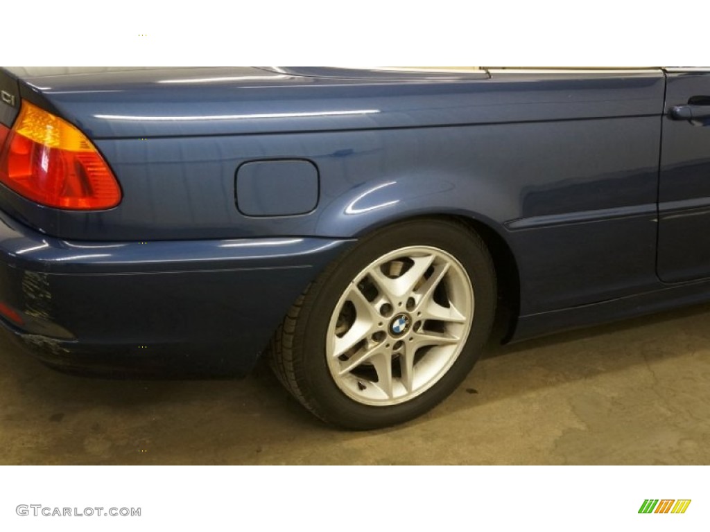 2004 3 Series 325i Convertible - Mystic Blue Metallic / Sand photo #54