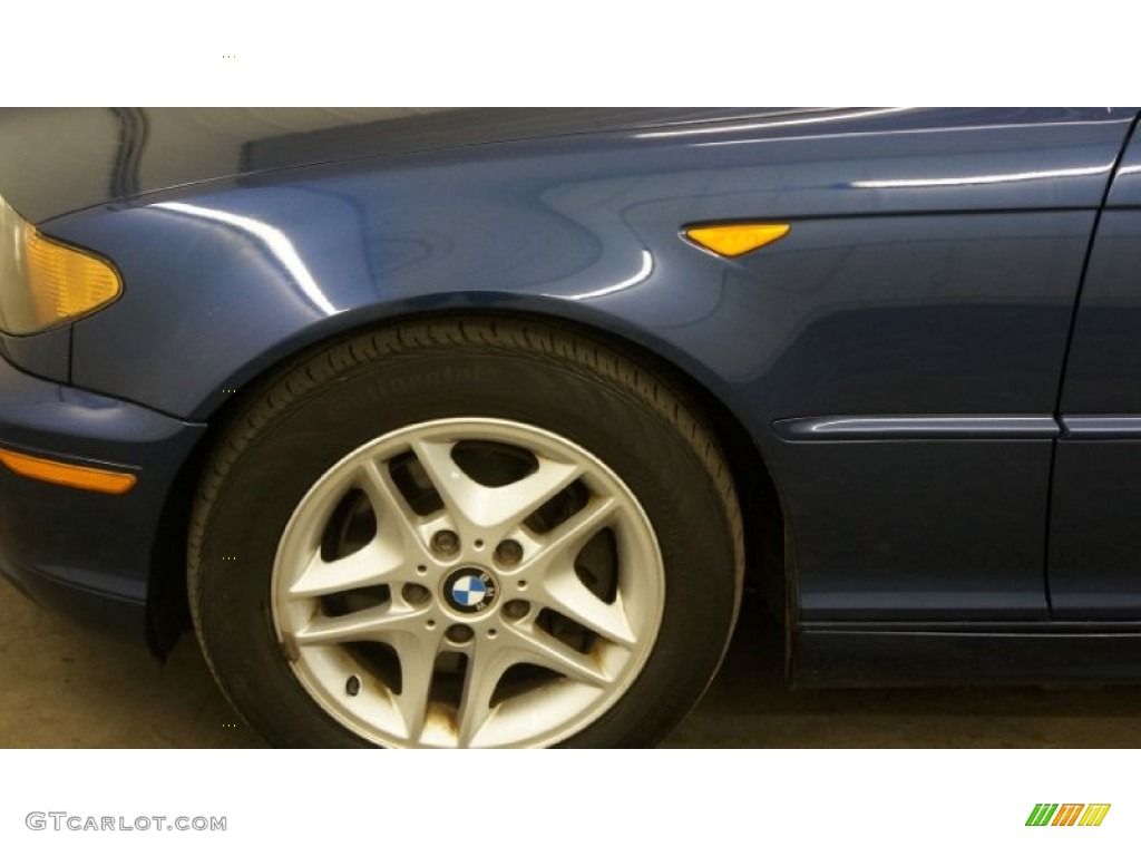 2004 3 Series 325i Convertible - Mystic Blue Metallic / Sand photo #67