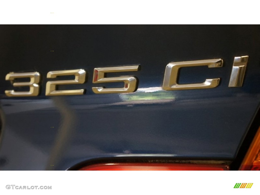 2004 3 Series 325i Convertible - Mystic Blue Metallic / Sand photo #70
