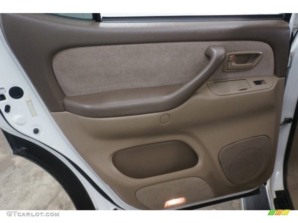 2003 Toyota Sequoia SR5 4WD Oak Door Panel Photo #95166515