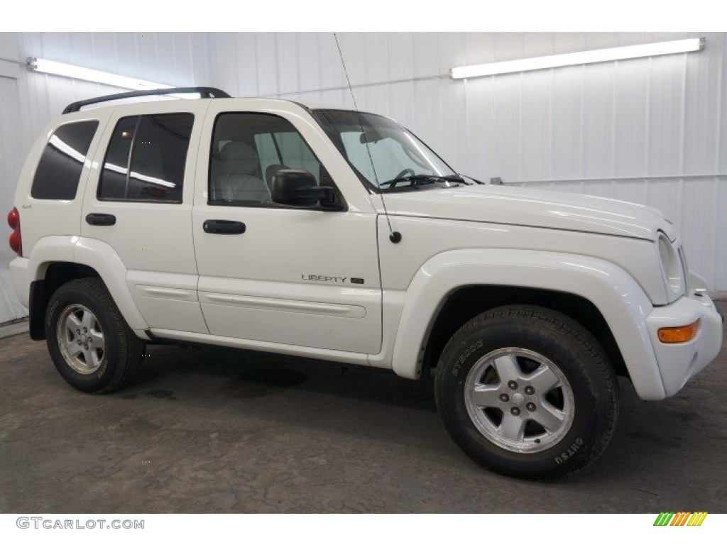 Stone White 2002 Jeep Liberty Limited 4x4 Exterior Photo #95166899