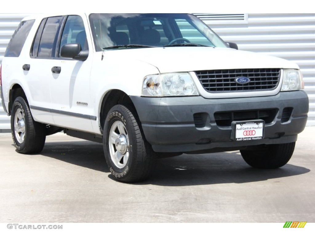 2005 Explorer XLS 4x4 - Oxford White / Graphite photo #1