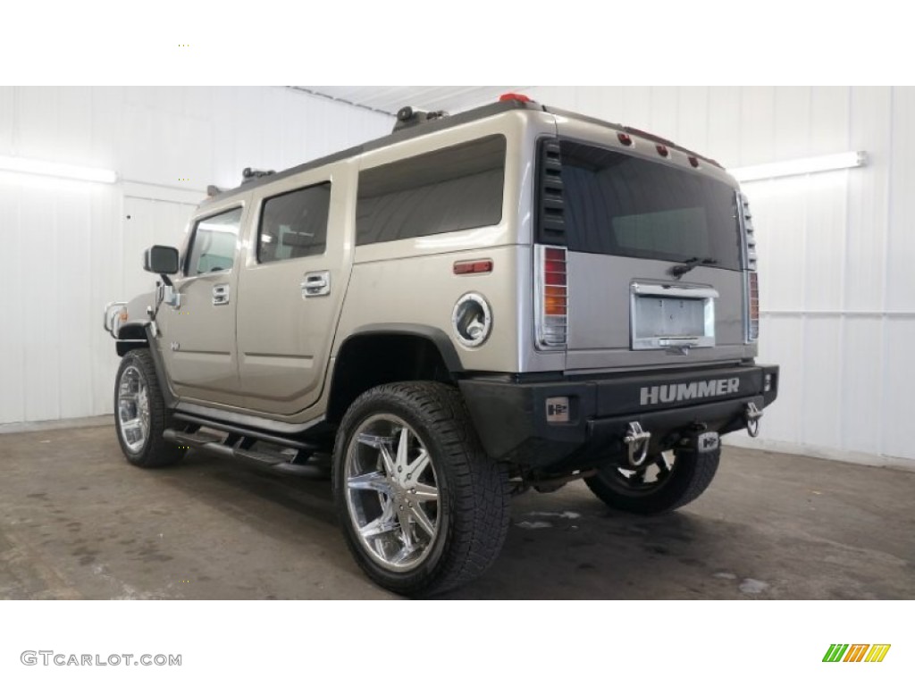 2003 H2 SUV - Pewter Metallic / Wheat photo #18