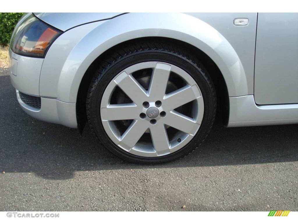 2003 TT 1.8T quattro Coupe - Lake Silver Metallic / Aviator Gray photo #11