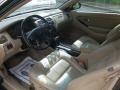 Ivory 2002 Honda Accord EX V6 Coupe Interior Color
