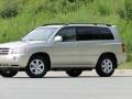 2001 Vintage Gold Metallic Toyota Highlander V6 4WD  photo #3