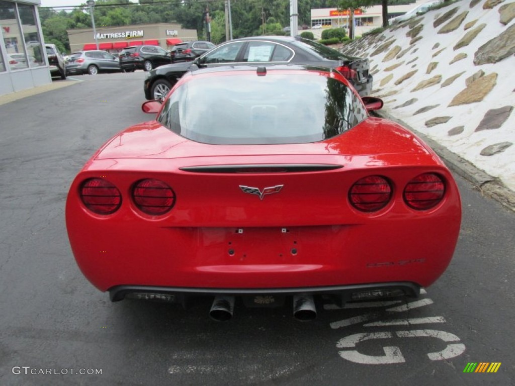 2005 Corvette Coupe - Victory Red / Red photo #5