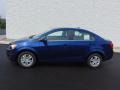 2014 Blue Topaz Metallic Chevrolet Sonic LT Sedan  photo #2