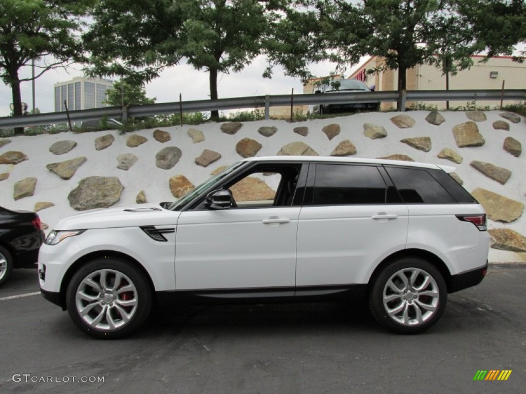 2014 Range Rover Sport Supercharged - Fuji White / Ebony/Ivory/Ebony photo #2
