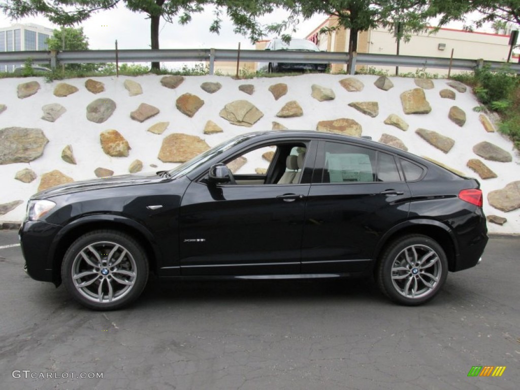 Jet Black 2015 BMW X4 xDrive35i Exterior Photo #95177039