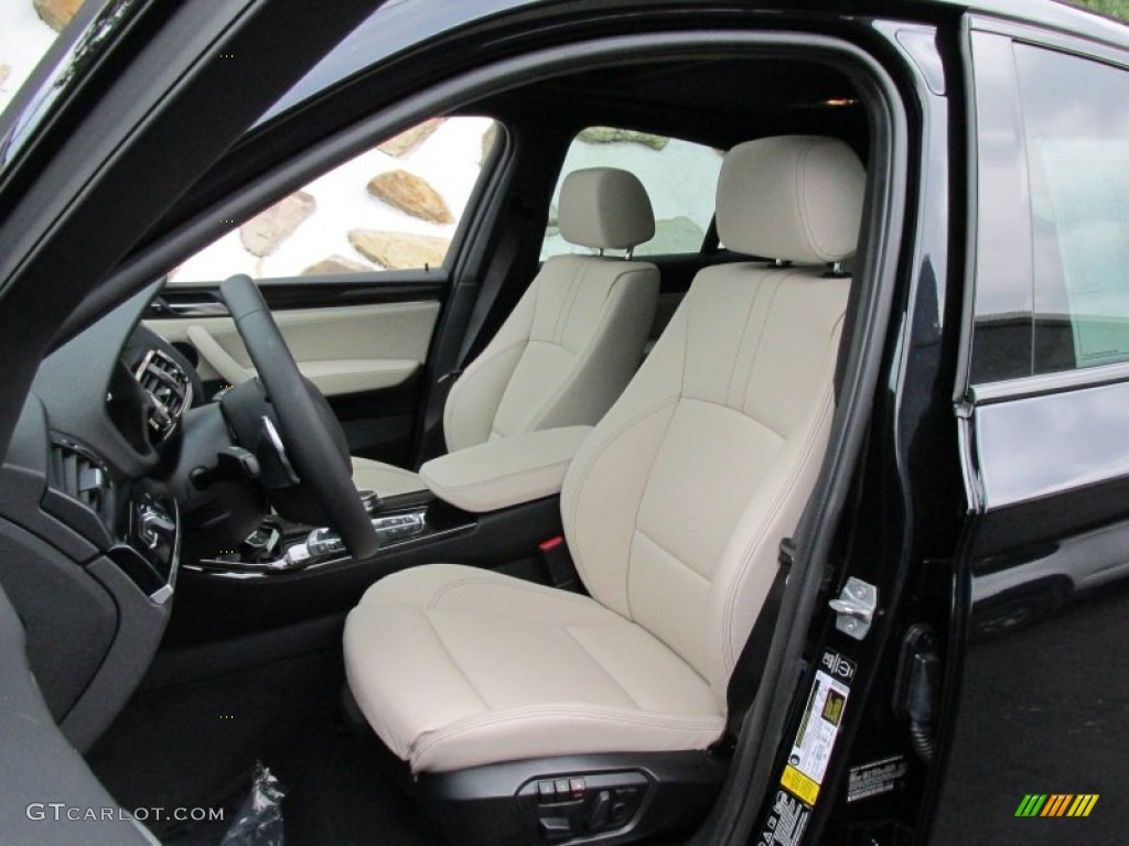 Black Interior 2015 BMW X4 xDrive35i Photo #95177300