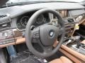 2014 BMW 7 Series Light Saddle Interior Dashboard Photo