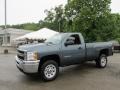 Blue Granite Metallic 2014 Chevrolet Silverado 2500HD WT Regular Cab 4x4 Exterior