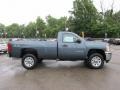 Blue Granite Metallic - Silverado 2500HD WT Regular Cab 4x4 Photo No. 9
