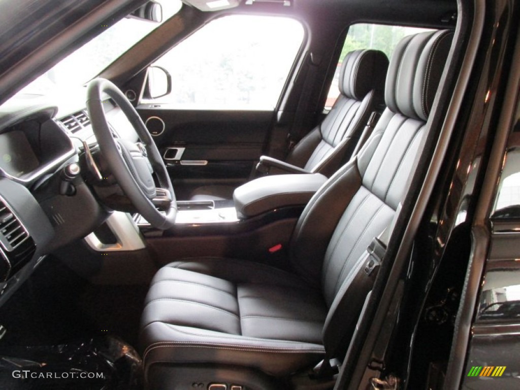 Ebony/Ebony Interior 2014 Land Rover Range Rover Autobiography Photo #95180381